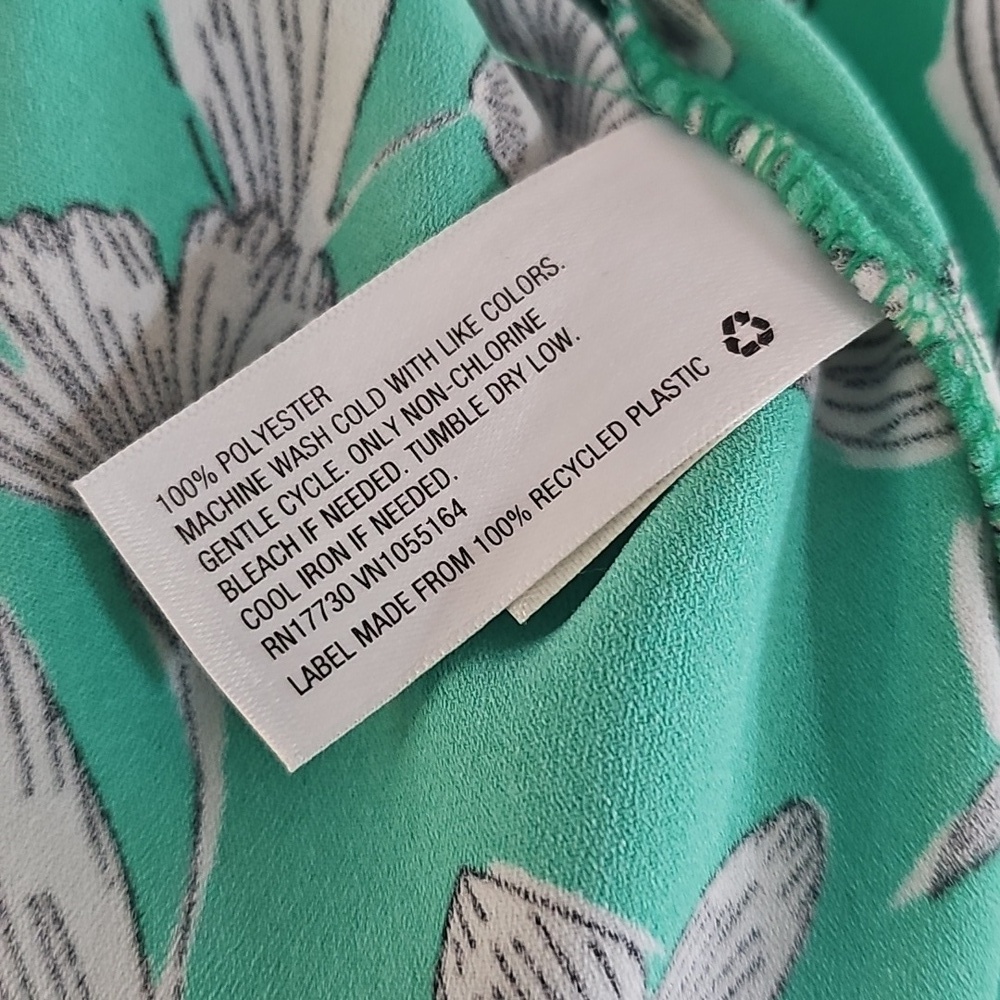 A New Day Floral Green Dress - Picture 5 of 5